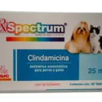 SPECTRUM CLINDAMICINA 25 MG TABS